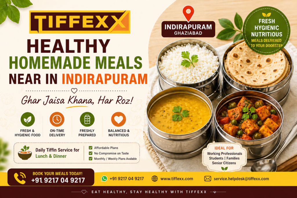 Healthy Homemade Meals Near in Indirapuram